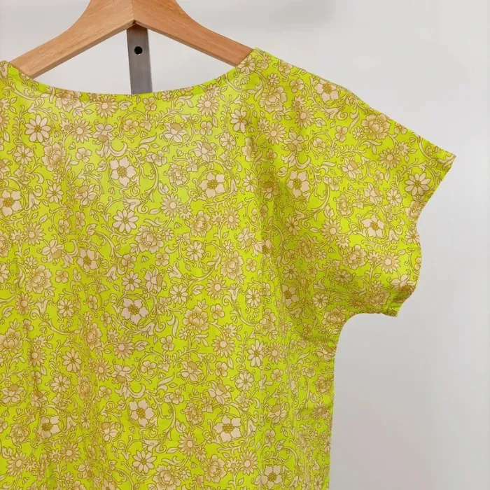 Blouse Maëlis fleurs de Galapagos – Quintessence – Taille S A677 - photo numéro 8
