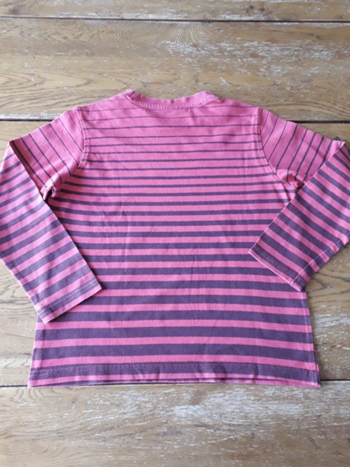 T-shirt rayé manches longues - photo numéro 2