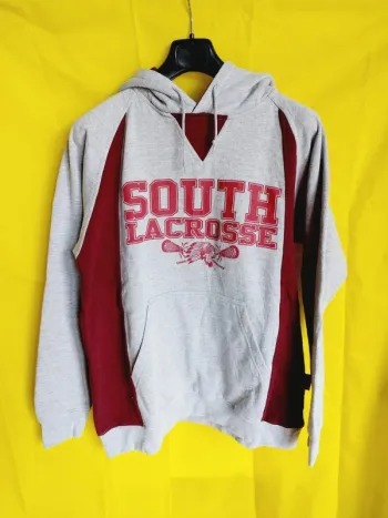 Sweat à capuche mixte South Lacrosse Taille XS