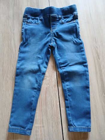 Jegging bleu