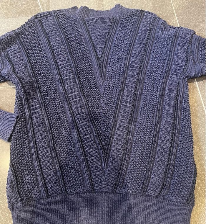 Pull Kookaï bleu marine, taille 38/M Maille épaisse - photo numéro 8