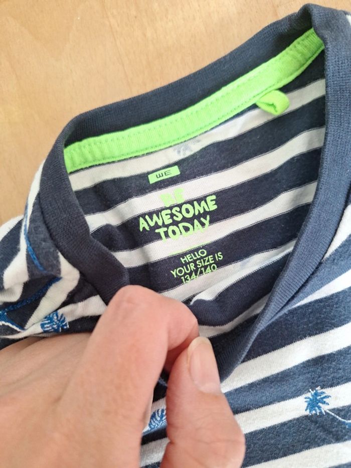 T-shirt manches courtes taille 10 ans - photo numéro 3