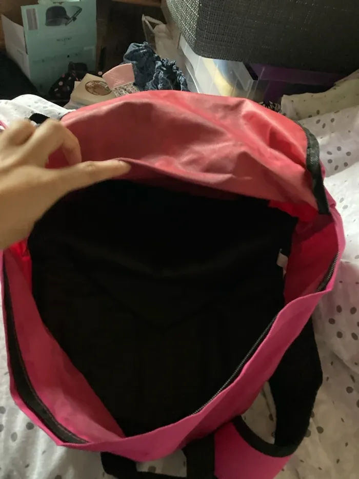 Sac à dos rose - photo numéro 3