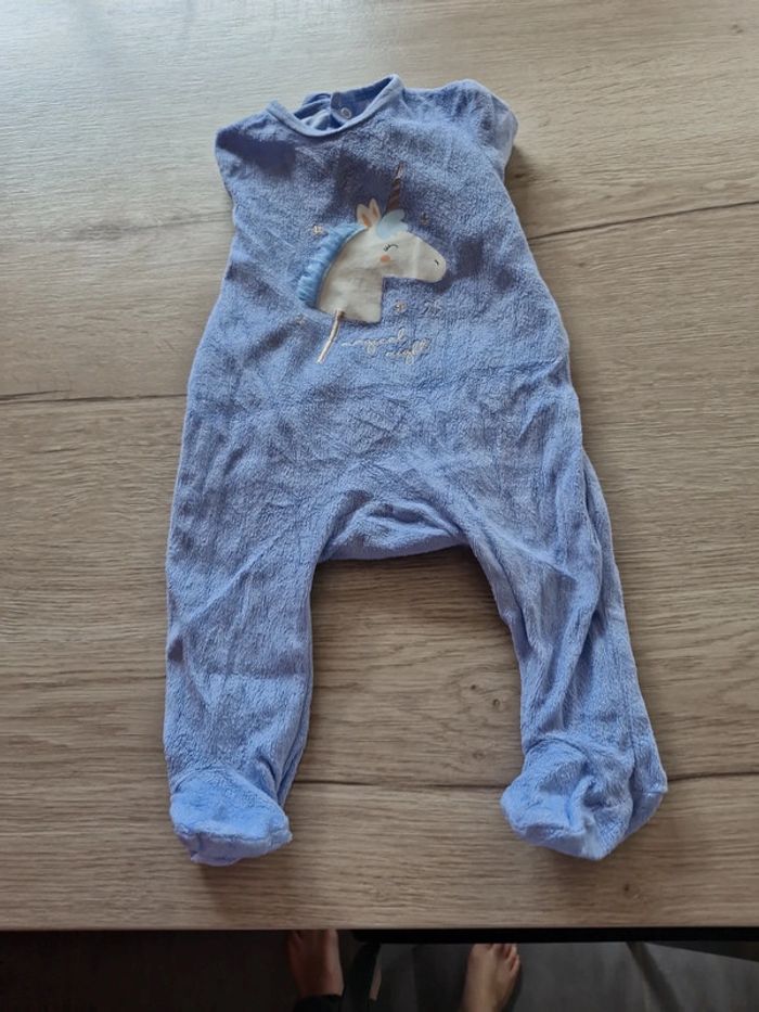 Grenouillère bébé fille