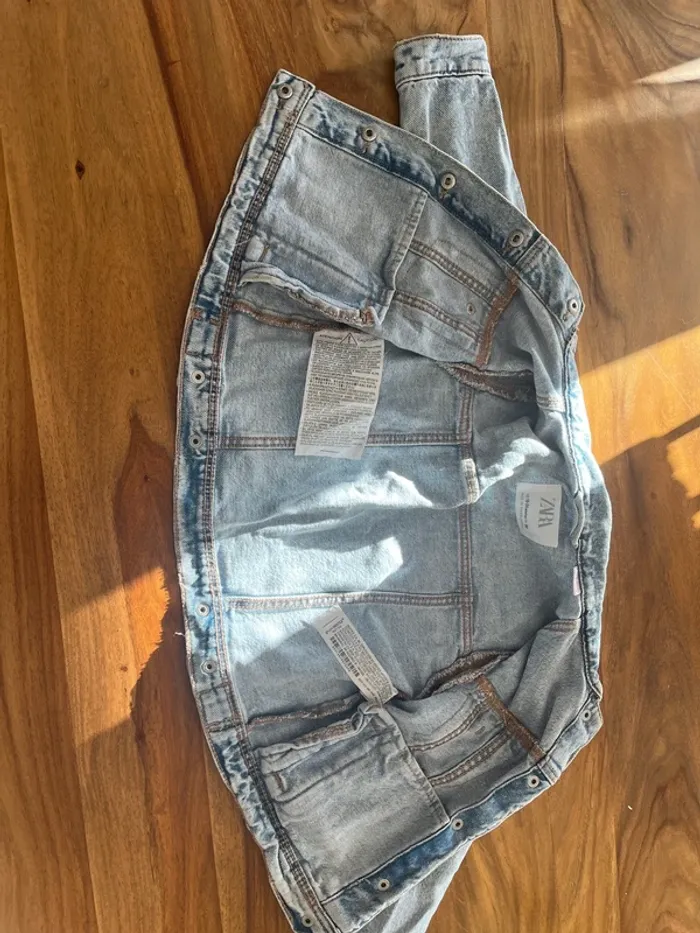 Veste en jean Zara - photo numéro 3