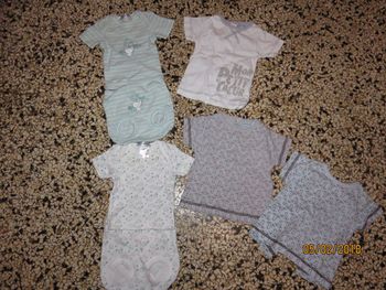 lot culottes maillot de corps 1 mois