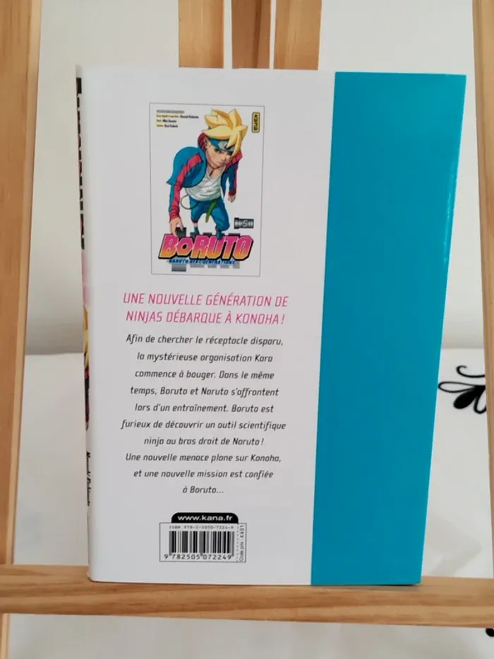 Lot de 5 livres Mangas Boruto tome 1 à 5 Kana - photo numéro 11