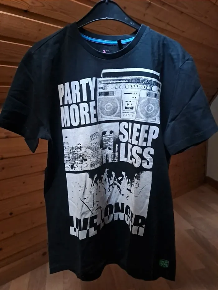 T-shirt imprimé homme taille M