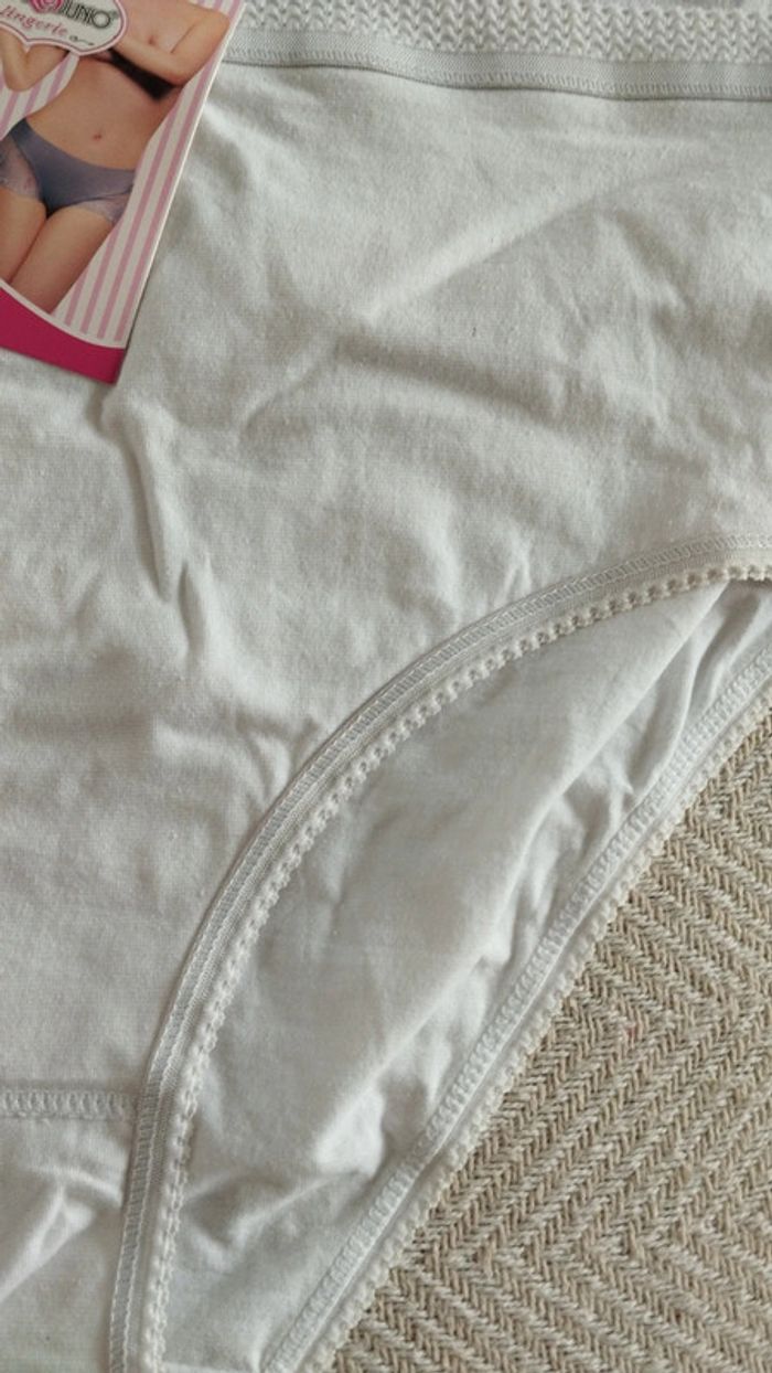 Lot de 3 Culottes taille haute femme taille 44/46 - photo numéro 7