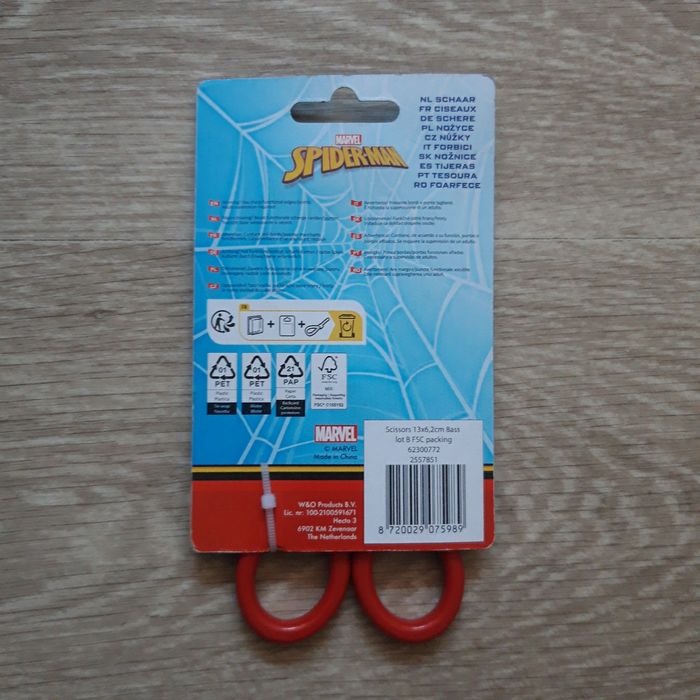 Paire de ciseaux Spiderman NEUVE - photo numéro 2