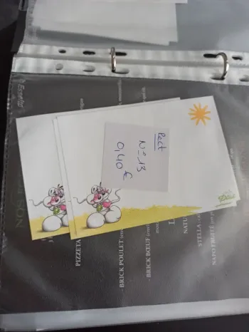 Feuille Diddl rectangulaire 13 0,40€