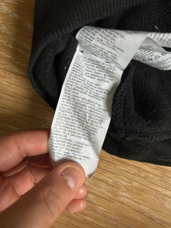 Sweat-shirt à capuche - puma noir - taille - 13/14 ans - photo numéro 6