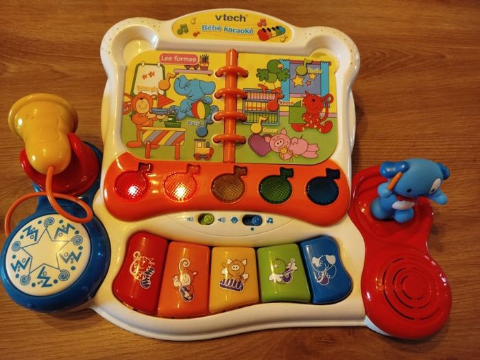 Jeu éducatif, Bébé karaoké, VTech, TBE - photo numéro 3