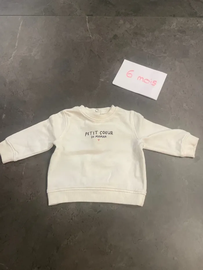 Pull petit cœur