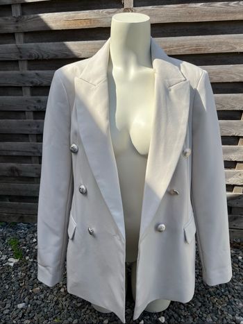 Blazer crème Primark taille L