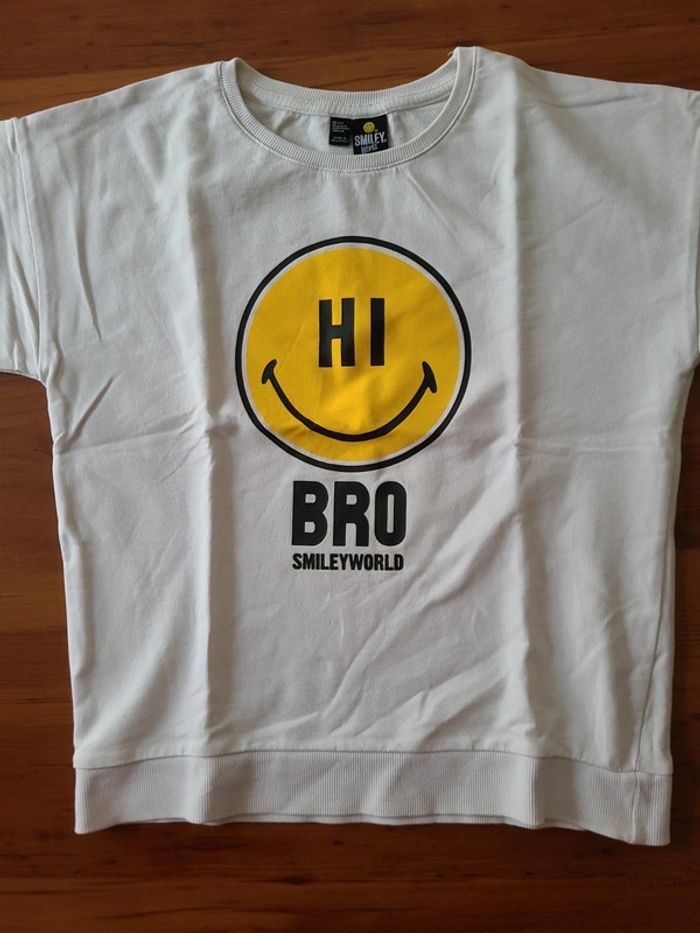 Tshirt mc motif smiley