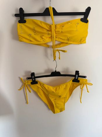 Maillot de bain bikini jaune plage Swimming trucks Traje de baño Costume da bagno neuf