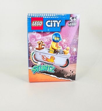 Lego Set City Stuntz : La Moto de Cascade Baignoire (Réf. : 60333) - NEUF