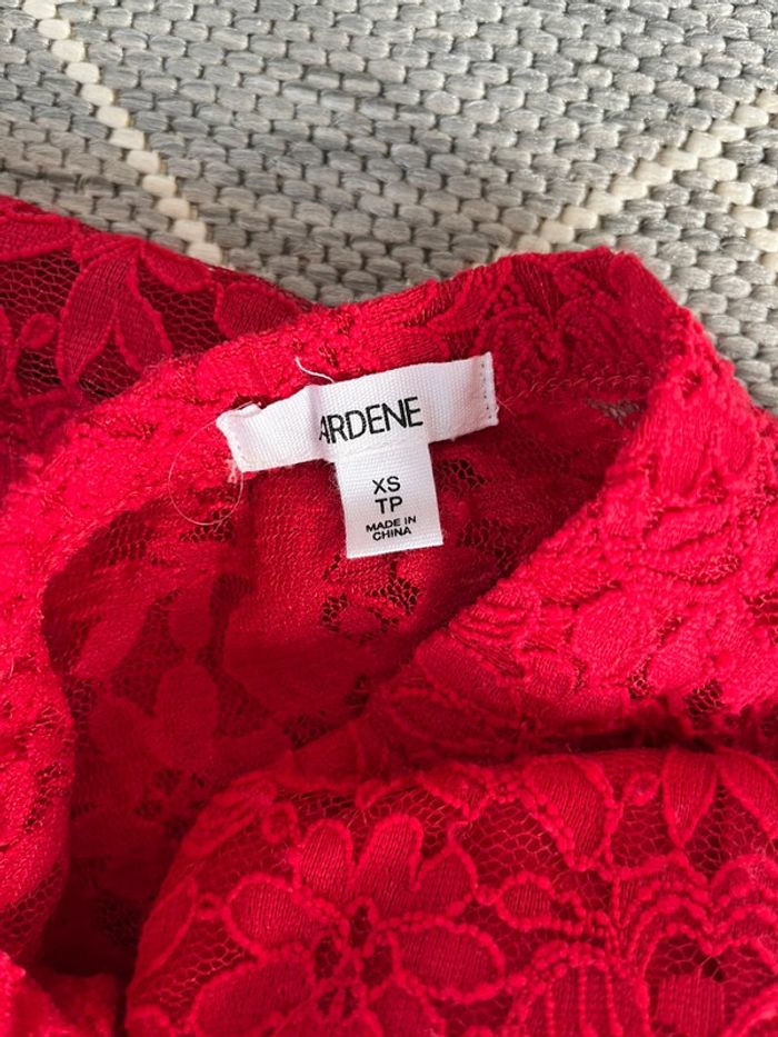 Robe bustier rouge - photo numéro 5