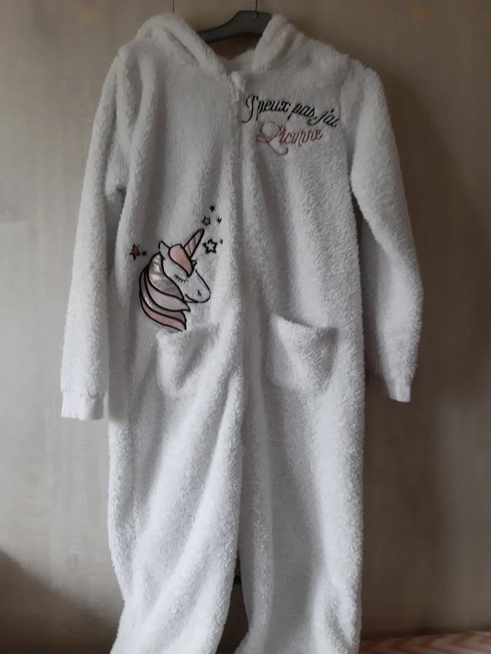 Pyjama combinaison licorne