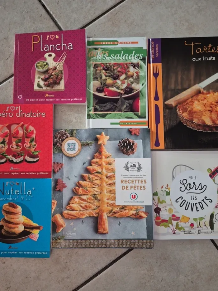 6 livres de recettes neufs - photo numéro 3