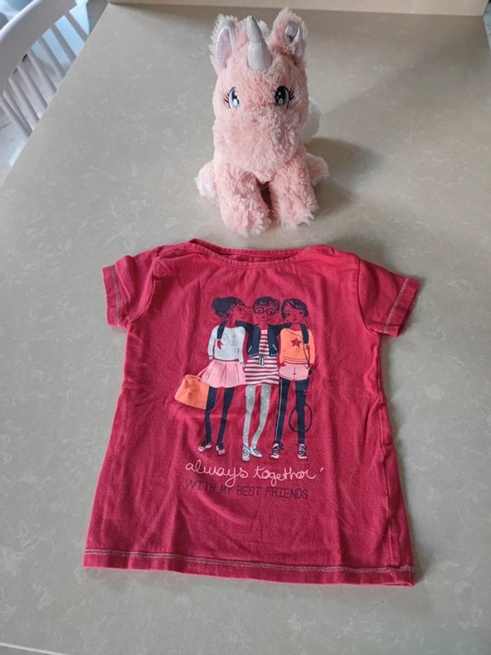 Tee shirt manches courtes 3 ans Gémo