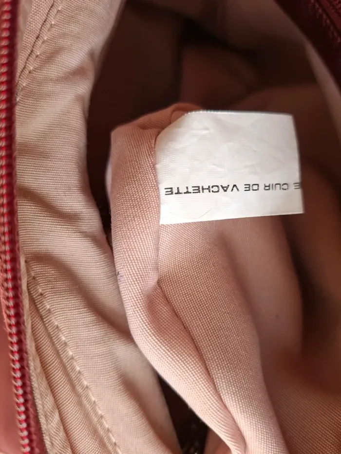 Sac bandoulière Ted Lapidus bordeaux - photo numéro 16