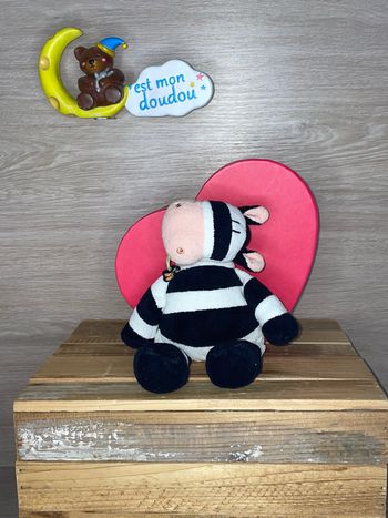 TIA29 doudou zèbre 🦓 Charly et cie