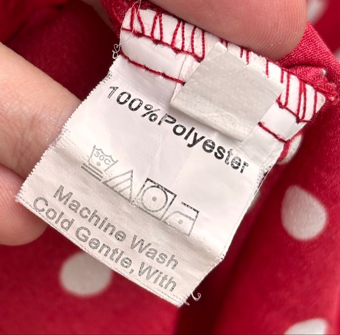 🐞Robe à pois à manches papillon et col V - Taille 34 (XS) Shein - photo numéro 6