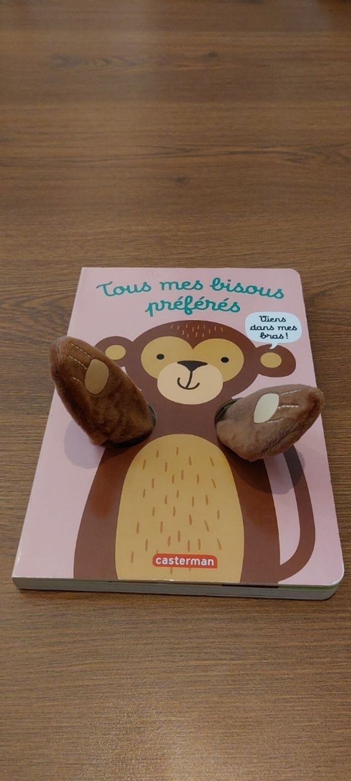 Livre Singe Tous mes bisous préférés casterman Casterman