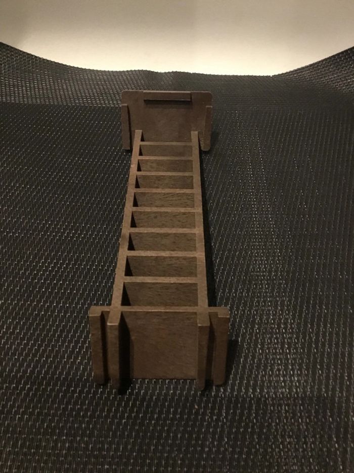 Playmobil western escalier marron foncé 3423 3425 3426 3430 3431 3461 4431 pièces détachées - photo numéro 4