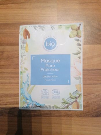 Masque Pure fraîcheur bio
