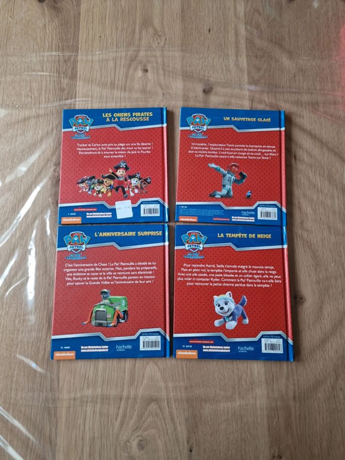Lot 4 livres pat patrouille - photo numéro 2