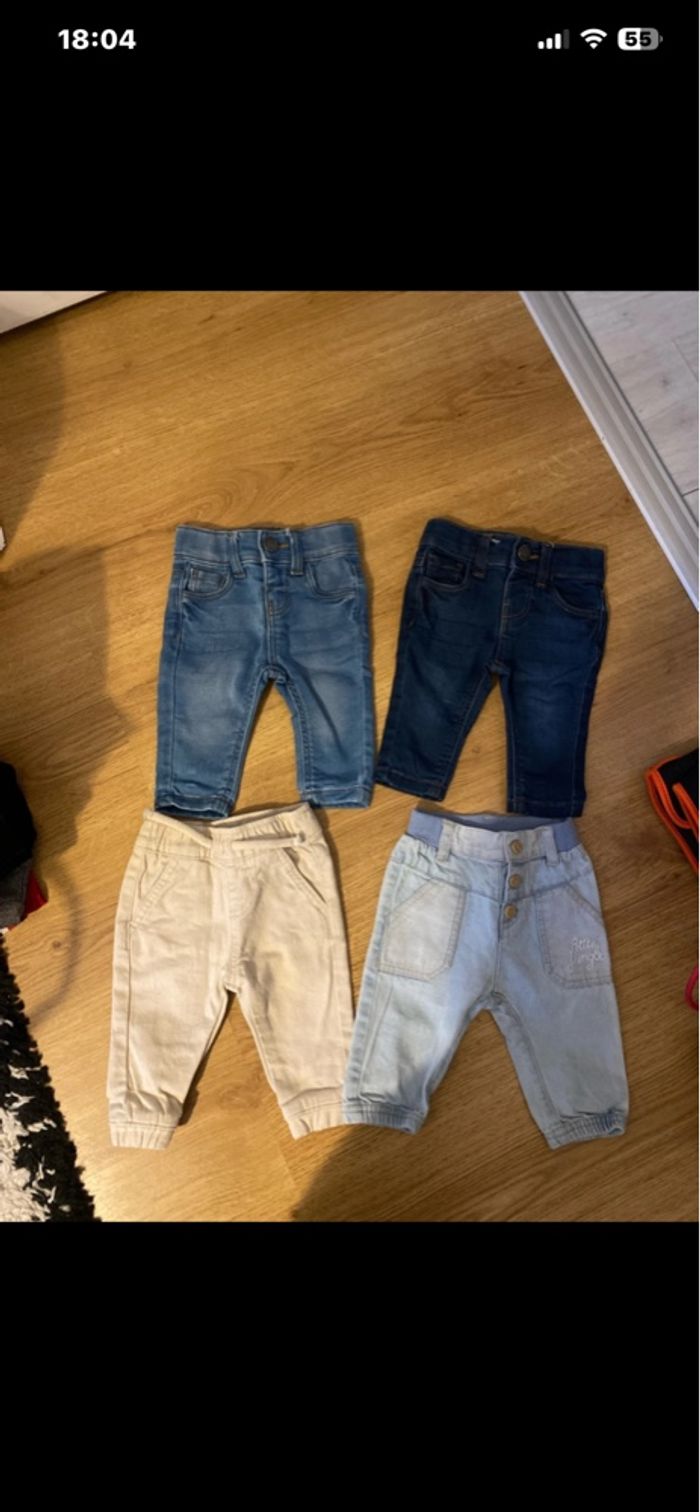 Lot pantalon