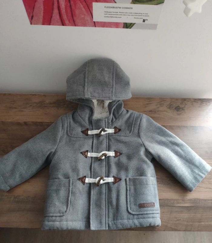 Manteau Duffle-Coat gris 6 mois mixte