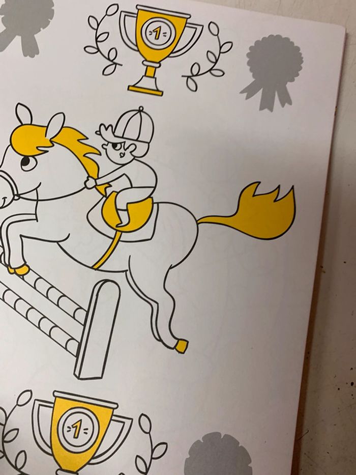 Livre studio créatif Les chevaux - photo numéro 4