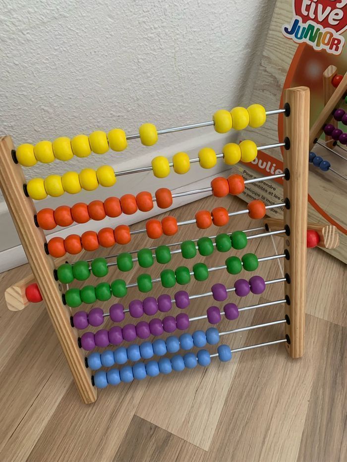 Grand boulier bois multicolore - photo numéro 2