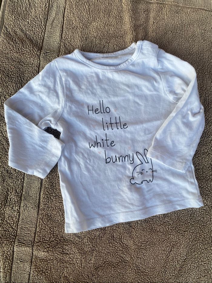 Tee shirt ml blanc