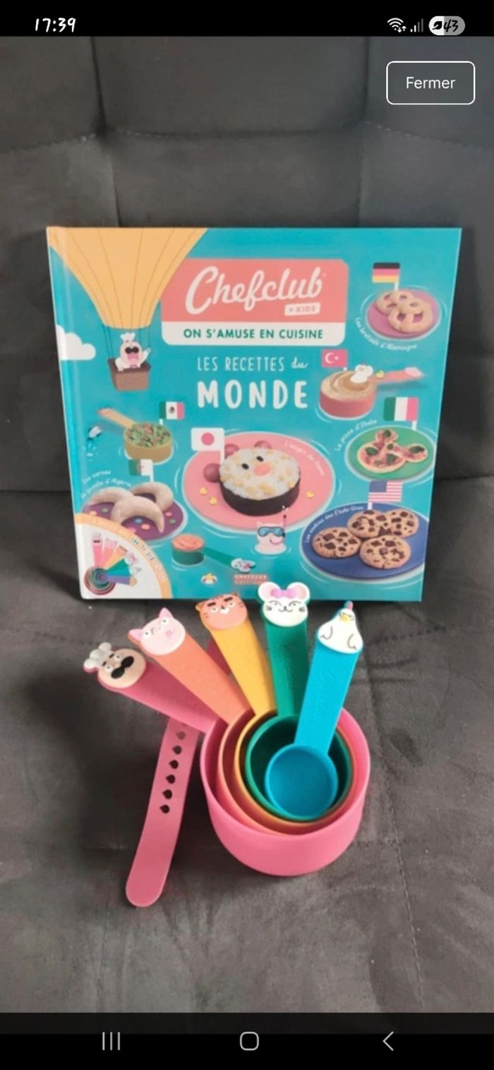 Livre cuisine enfant