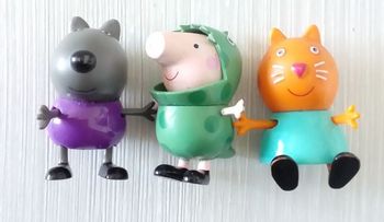 🐷 Lot de 3 figurines Peppa Pig 🐷