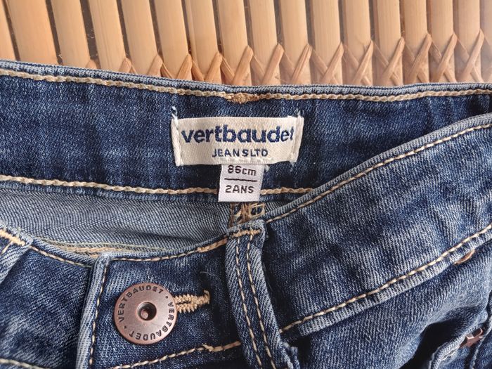 Jupe en jean 2 ans Verbaudet - photo numéro 2