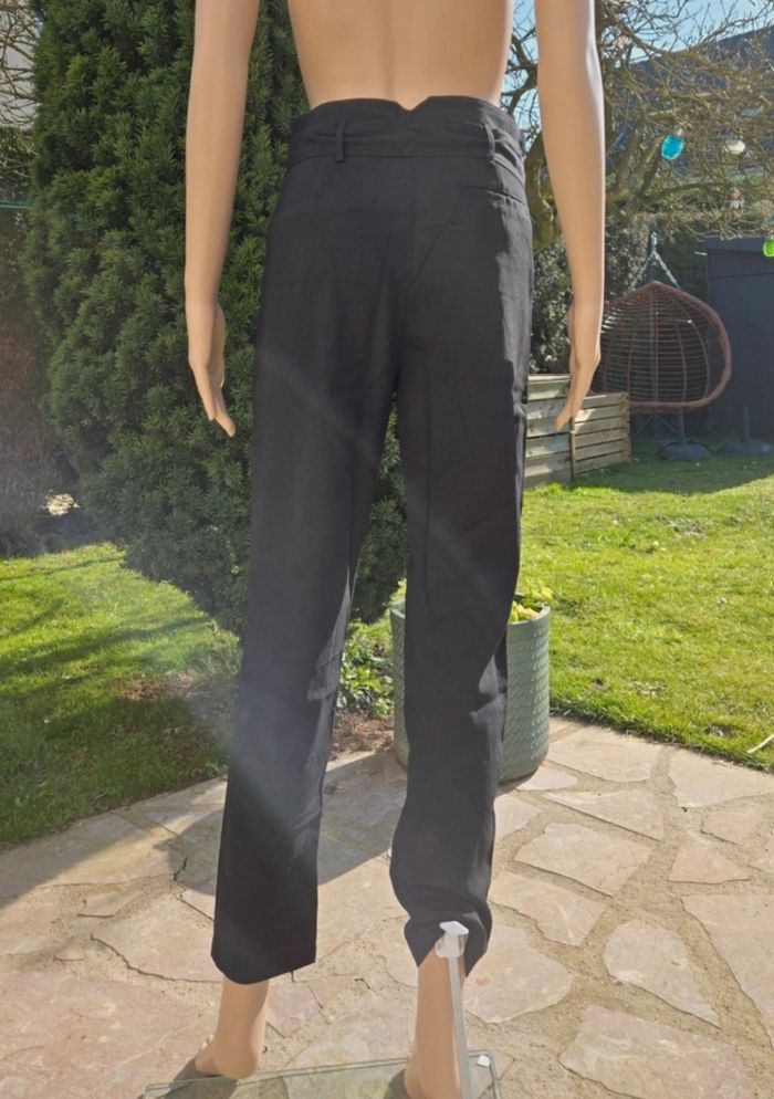 Pantalon cigarette noir taille M - photo numéro 2