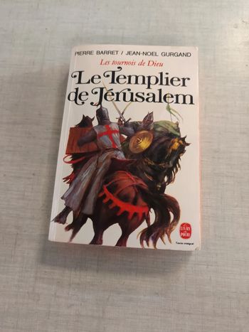 Livre le templier de Jérusalem