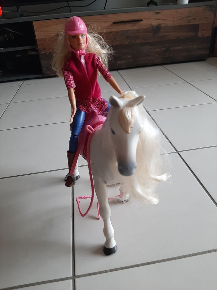 Cheval barbie et velo - photo numéro 2