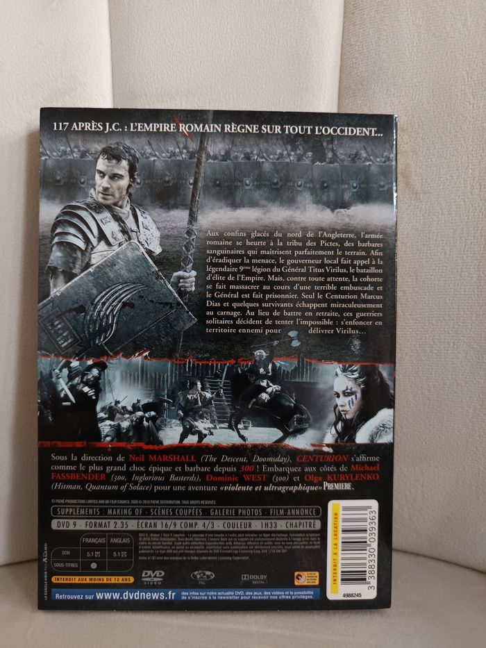 Dvd " Centurion " - photo numéro 2