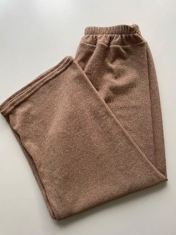 Pantalon 7/8 eme large tendance taille unique