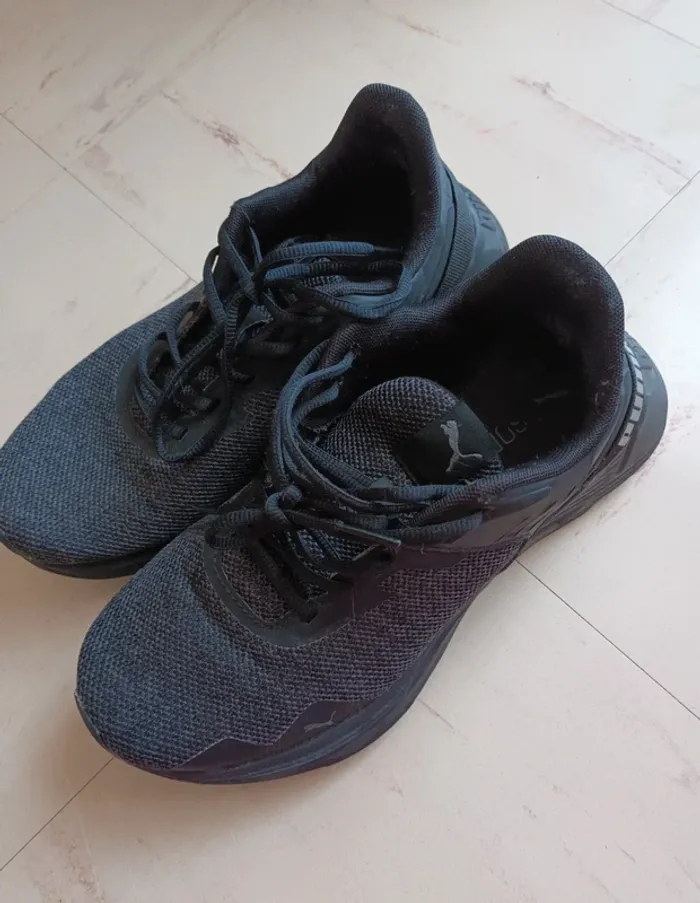 Basket puma noir homme taille 40