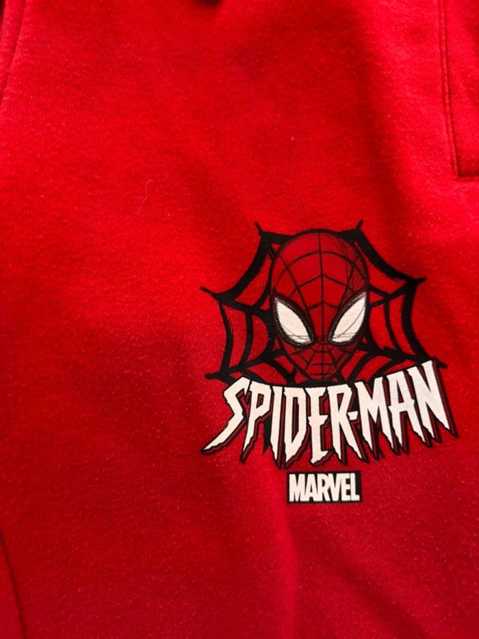 Pantalon jogging rouge Marvel 4/5 ans Spiderman - photo numéro 2