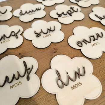 Disque mensuel. Disque 1ere année . Carte étape