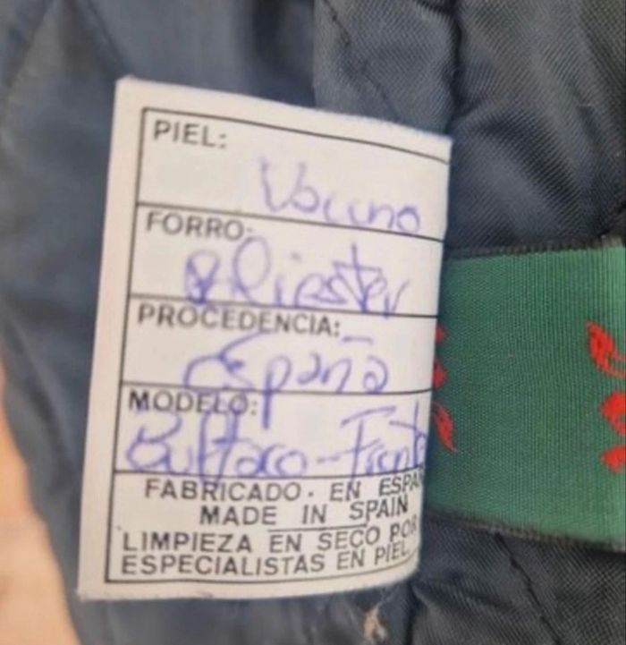 Veste moto vintage en cuir véritable - photo numéro 9